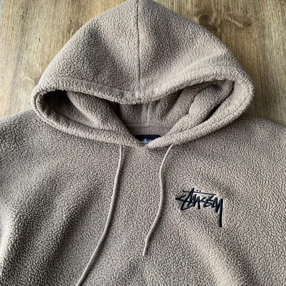 Stussy Other - Stussy Bronson Polar Fleece Tan Beige XS 218093